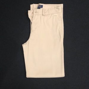 Boys Ralph Lauren Polo pants light tan, size 14